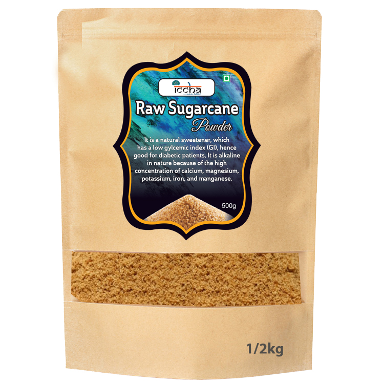 Raw Sugarcane Powder -500 Gms